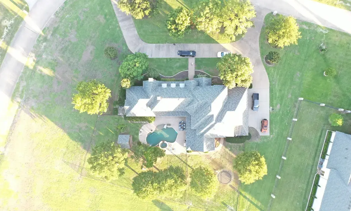 New shingle roof installation on a home in Chesterfield